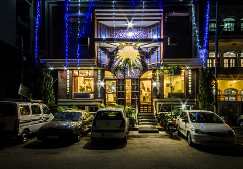 Front of property - evening/night
