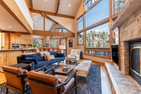 A beautiful mountain home in Keystone, CO.