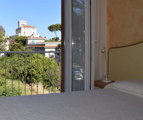 Double Room, Balcony | Premium bedding, minibar, in-room safe, desk