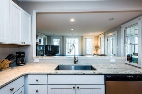 Fully stocked kitchen