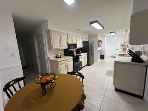 Kitchen in the center of house