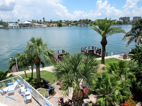 Boat docks and bbq area