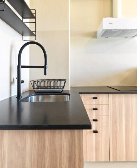 Apartment, 1 Bedroom | Private kitchen | Fridge, microwave, stovetop, toaster