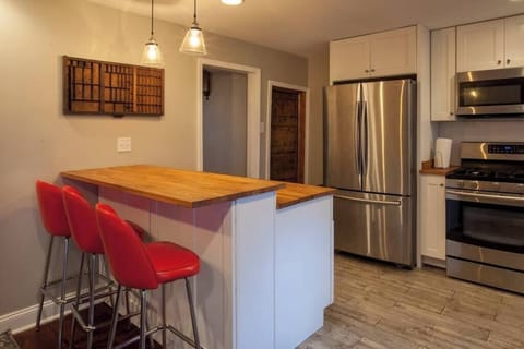 Bar Seating in Kitchen