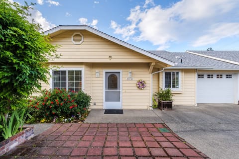 Front of the cottage