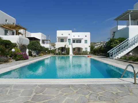 Outdoor area of the house complex
