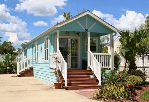 Exterior of cottage
