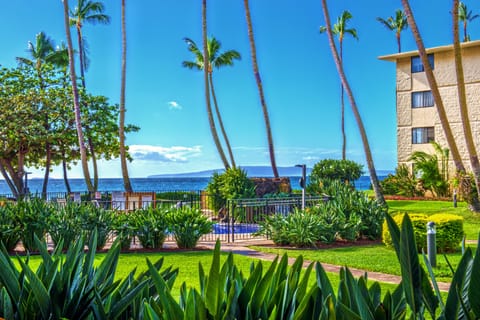 View from private patio