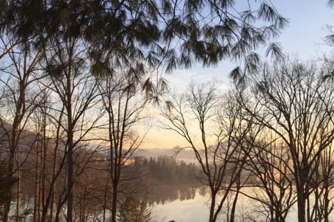 Lake view from private deck