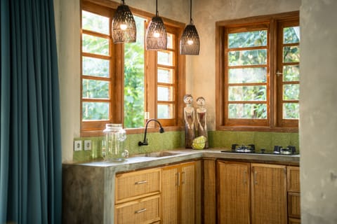 Panoramic Villa, River View | Private kitchen | Electric kettle