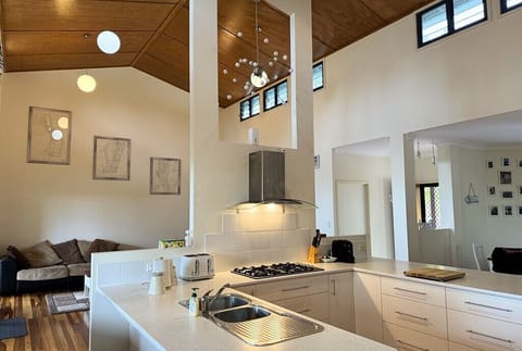Open plan living kitchen
