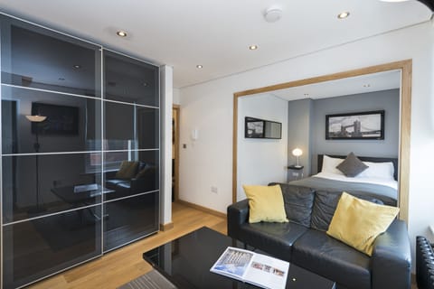 Apartment | Living room | Flat-screen TV