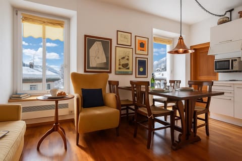 Kitchen and dining area