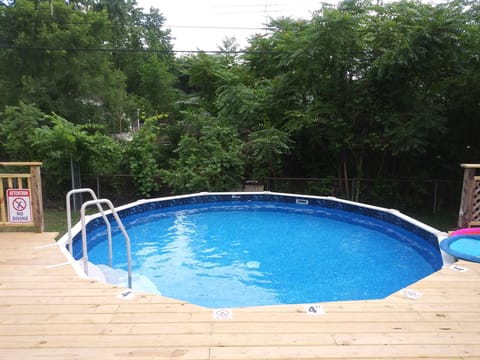 No beach hazards blues with this pool in the backyard ;)