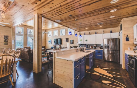 Our Spacious house provides plenty of room for large family getaways.  