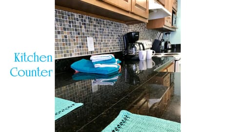 Kitchen, fully furnished.