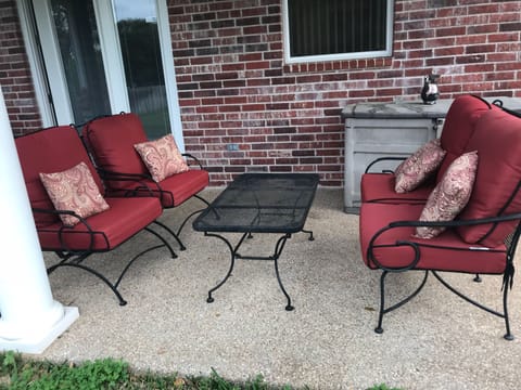 Enjoy some backyard relaxing.