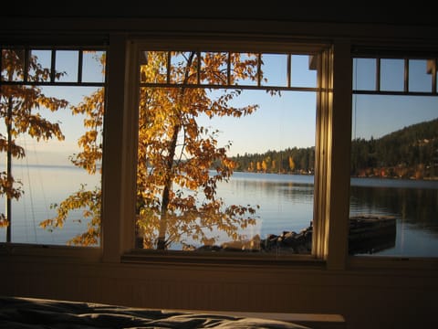 A view from the master bedroom