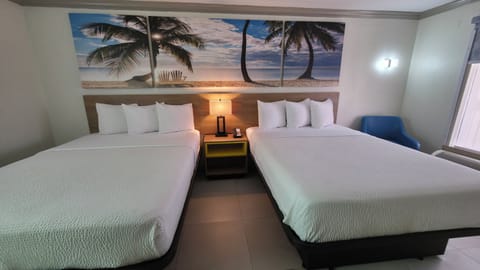 Individually decorated, individually furnished, desk, laptop workspace