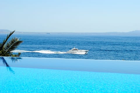 View from the pool