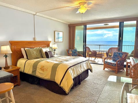 Bedroom & Living Area w/ Lanai View