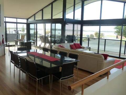 Enjoy your meals inside or outside
