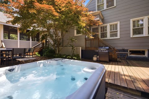 New Outdoor Hot Tub!