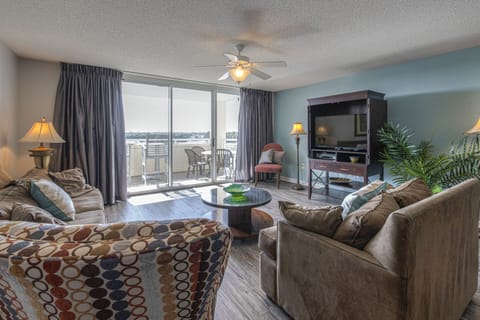 Living Room with Balcony