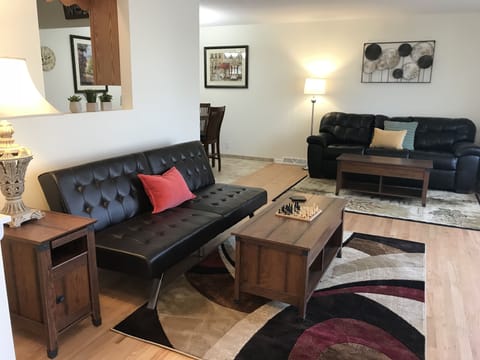 Modernized living spaces with plenty of room for the whole family