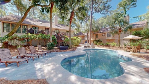 Private Pool with Lounge Seating