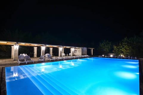 Outdoor pool, open 10 AM to 7 PM, sun loungers