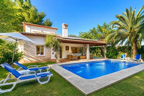 Garden and swimming pool
