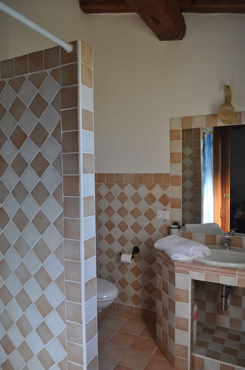 Double or Twin Room | Bathroom | Shower, free toiletries, hair dryer, bidet