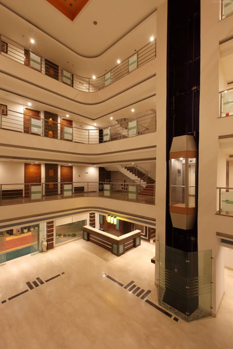 Interior entrance