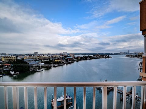 Ahhhh...Stunning 8th floor view.