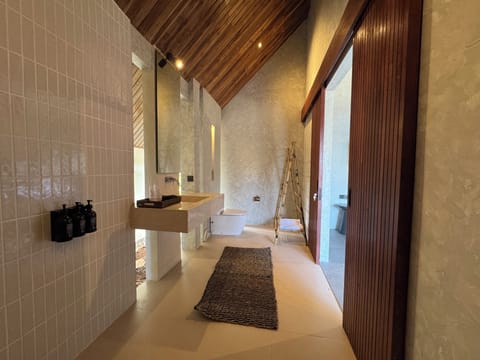 Superior Double Room | Bathroom | Shower, free toiletries, bathrobes, towels