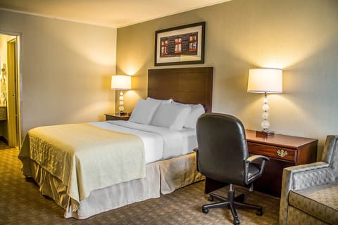 Blackout drapes, iron/ironing board, free cribs/infant beds