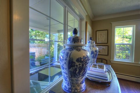 Beautiful easy open double pane windows with screens through the entire Cottage.