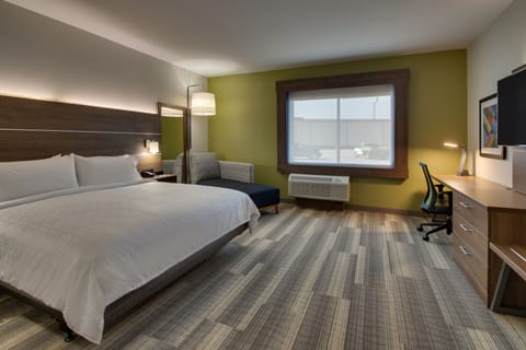 In-room safe, desk, laptop workspace, blackout drapes
