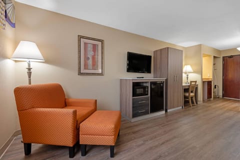 Suite, 1 King Bed, Non Smoking | Minibar, in-room safe, desk, free WiFi