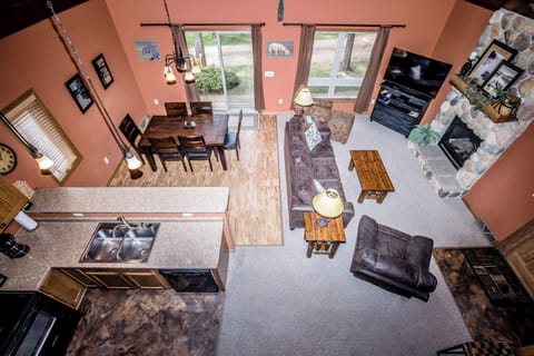 Beautiful loft of the wide open space