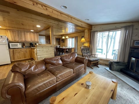 open main level so you cant miss out on a single laugh