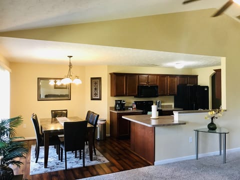 Family House, Multiple Beds | Private kitchen | Coffee/tea maker, fridge, microwave, oven