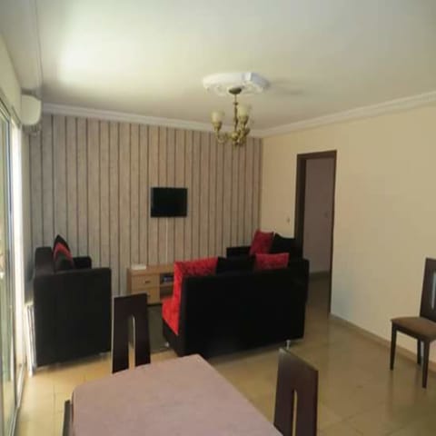 Comfort Apartment, 1 Bedroom, City View | Living room | Flat-screen TV