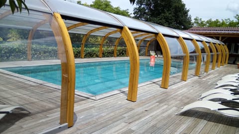 Indoor pool, outdoor pool