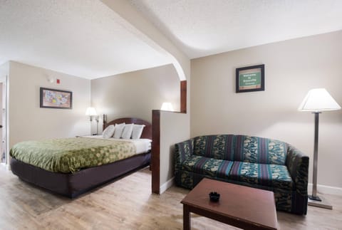 Desk, blackout drapes, iron/ironing board, free WiFi