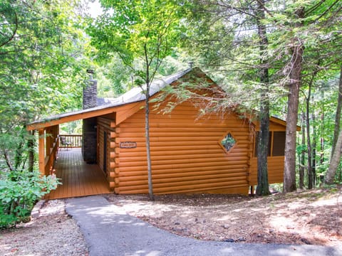 Gorgeous Secluded one bedroom cabin - Private log home surrounded by nature.
