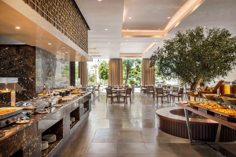 Daily buffet breakfast for a fee