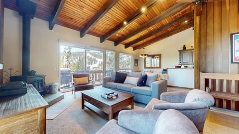 Condo, 4 Bedrooms | Living area | Flat-screen TV, fireplace, DVD player