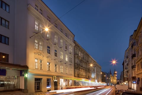 Front of property - evening/night